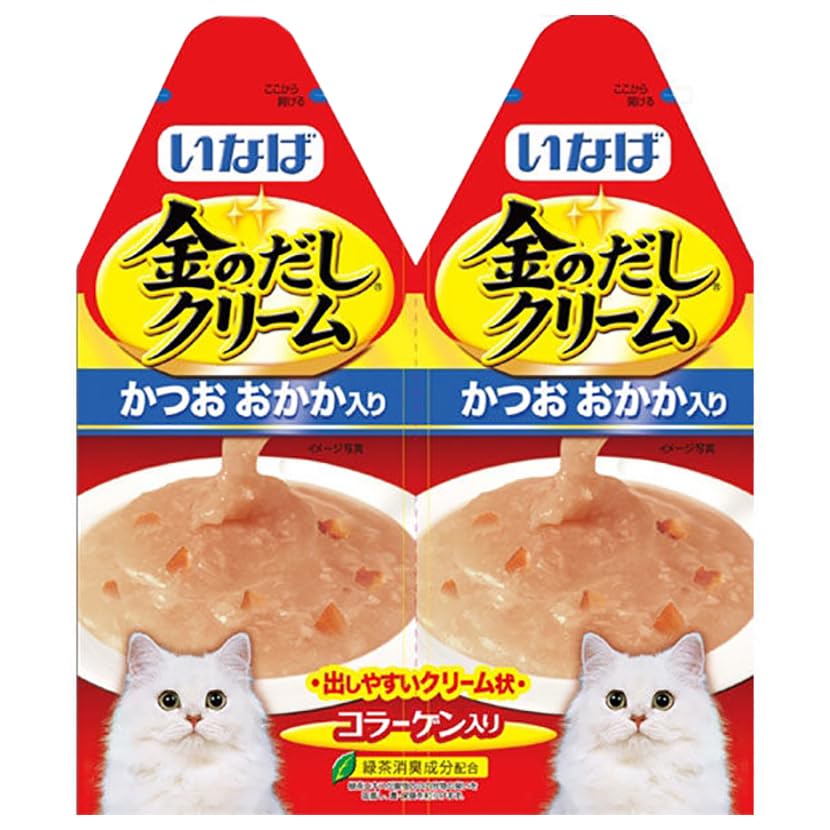 Amazon.co.jp: いなば 金のだしクリーム かつお おかか入り 60g